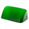 NKlaus copertura di vetro di ricambio per lampade da banchiere verde 18x7x11cm Paralume di vetro di ricambio originale 11690