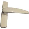 VRX Cremonese maniglia per interno in alluminio - MASTER COLORE AVORIO 125X27 MM