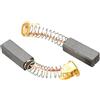 PATIKIL 20mmx7mmx6mm Carbonio Spazzola, Spazzola di Carbone di Ricambio, 2pz Alimentazione Utensile Sostituzione Riparazione Parte Carboncini Motore Elettrico per Elettrico Motore