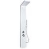 METAFORM Colonna Doccia Idromassaggio Bianco Opaco in Alluminio Verniciato Mod. Manhattan White