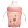 Suavinex 401191 Bicchiere Per Bambini Con Beccuccio Rigido E Manici, Da 6 Mesi, Forest Colore Rosa - 200Ml - 990 g