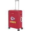Travelite NFL Copri Valigia Kansas City Chiefs Taglia M, protezione elastica in elastan, protegge da sporco e graffi, vestibilità flessibile per valigie da 60-70 cm