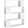 vidaXL Libreria/Divisorio Bianco 100x24x124 cm