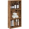SKTQYQO Mobiletto Bagno A Muro Legno Vecchio 30x10x60,5 Cm