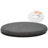 Surwin Cuscino Rotondo, Super Morbido Cuscino Tondo Meditazione Materasso da Pavimento Cuscini per Esterno Cuscino Yoga per Soggiorno, Camera da Letto, Patio e Altro (Grigio Scuro,45cm)
