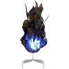 Generico Fuoco Finto Halloween Realistico Illuminato Palla Fuoco Artificiale Falso Galleggiante Puntelli Nessuna Fiamma Fiamme Artificiale per Cosplay Halloween