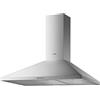 Cata Campana Estrattore VZX 9000 X/A Campana da Parete Decorativo 90 cm Capacità di Estrazione da 510 m3/h 3 livelli di Potenza Finitura in Acciaio Inossidabile
