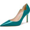 CHMILE CHAU 【È necessario misurare la lunghezza dei vostri piedi prima di ordinare】 Scarpe da donna con tacco alto a spillo-punta chiusa 33-CHC-19