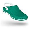 WOCK Clog con Cinturino e Steri-Tech Soletta, Zoccoli Lavoro Sanitario Donna e Uomo - Sterilizzabile, Antistatico, Traspirante e Antiscivolo