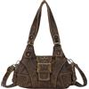 Angel Kiss Borsa Donna Elegante Borse a Mano Tracolla Morbida PU Pelle Tote Bag Impermeabile Borsa a Spalla Classica con Tracolla Rimovibile per Lavoro Viaggio Scuola Shopper