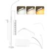 YICAIZI Lampada da Terra LED Dimmerabile 1850LM 18W, Piantana Moderna con Telecomando, Luce Potente Regolabile 3000-6500K, Lampada da Lettura Orientabile per Salotto, Camera da Letto e Studio