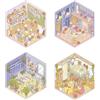 Janod, Cosy Stickers Lovely Home, Kit Creativo Sticker Book per Adulti