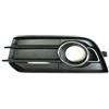 HZ-DESIGN Girglie Fendinebbia Griglia di Ventilazione Grata SX Cromo Adatto A per Audi A1