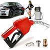 BORDRISE Pistola Automatica per Gasolio, Pistola per Carburante da 3/4 con Portata Regolabile su 3 Livelli per Gasolio da Riscaldamento e Diesel Pompa Diesel Autoadescante Regolabile