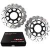 Konerstone Dischi freno anteriori per H.o.n.d.a CBR 600RR 2003-2022/CB 1000R 2008-2017 ABS 2009-2017 Disco Accessori Moto Ricambio CBR600 CBR600 RR 600RR