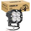 RIGIDON 1x mini faro da lavoro led, 3 pollici 30W 3000lm fari di Profondità