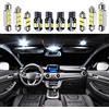 LMLZNP 10Pcs Bianco Canbus led Auto luci interne Cornici E Articoli Da Esposizione Kit, per Toyota CHR C-HR 2016 2017 2018 2019 2020 led Lampada Da Lettura Interna