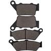 Cnornus Pastiglie Freno Anteriore e Posteriore per Honda CB 500 1997-2003 NX 500 Dominator 1997-1999 NX 650 Dominator 1997-1999 FX 650 Vigor 1999-2003