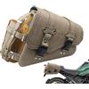 Generico Borse portaoggetti per moto, Borsa da sella per moto | Custodia per laterale portaoggetti,Borsa porta attrezzi laterale per in pelle impermeabile con porta bottiglia per attrezzatu