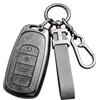 MBKEYS Custodia per chiave auto grigia compatibile con Chery Jaecoo J7 J8 J9 Tiggo 8 Pro Tiggo 8plus 5 Plus 7pro Tiggo 7 Pro Max Omoda 5 C5 custodia portachiavi auto