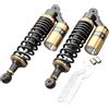 Siuprajsy Universale Ammortizzatori Posteriori 7mm Molla Sospensione per VF700 CB125T CM125 CB350 CB500 VN250 GT250 GT125 Veicolo off-road ATV Motocicletta 320MM Nero Oro