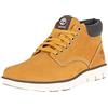Timberland Bradstreet Leather Sensorflex, Stivali Chukka, Uomo, Giallo (Wheat Nubuck), 45 EU