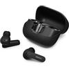 Philips TAT3000BK Auricolari True Wireless, cancellazione del rumore adattiva, 48 ore di riproduzione, gommini SecureFit, 6 mic per chiamate chiare, Bluetooth 6.0, Auracast, IPX4, Compatti, Nero