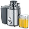 SEVERIN Centrifuga Frutta e Verdura 400W Inox - ES 3566 | 2 Velocità (19.000 Giri/min). Bpa Free. Sistema Antigoccia. Contenitore Succo 0,5L E Polpa 1,5L, 35,0 x 20,0 x 28,0 cm