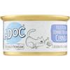 Adoc Naturally Premium, Alimento Umido Complementare per Gatti, Tonnetto con Cernia, 24 Lattine da 85 g, in Gelatina, Senza Conservanti e Coloranti