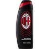 Naturaverde - Football Team - Milan Doccia Shampoo Detergente, 250ml | Shower Gel Energizzante, Sapone per Corpo e Capelli, 1