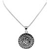 Generic Collana da uomo, con scudo vichingo, nodo celtico, per donna/uomo, catena di protezione con rune Odino Nodic