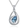 TANGPOET Collana con urna in argento 925 per le ceneri Gioielli per la commemorazione della cremazione Collana con ciondolo per le ceneri per donne e uomini con kit di riempimento a imbuto