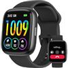 PTHTECHUS Smartwatch Uomo Donna, Orologio Smartwatch con Effettua/Risposta Chiamate