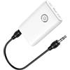 Brifit Adattatore Bluetooth 5.3 2 in 1 trasmettitore Bluetooth, ricevitore BT Audio Jack 3,5 mm, Plug & Play: adattatore Low Latency BT Aux per auto, TV, PC, altoparlante, cuffie, ricarica USB
