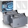 Spaceink Scatola di manutenzione T6715 (C13T671500) compatibile con Epson Workforce WF-4720DWF WF-4725DWF WF-4730DTWF WF-4740DTWF WF-4825DWF, T6716 Scatola di manutenzione (C13T671600) per WF-C5710DWF