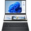 Asus Zenbook Duo UX8406CA-PZ011W 14 Pollici 3K OLED 120Hz Pc Portatile (processore Intel Core Ultra 9 285H, 32GB LPDDR5X, 1TB SSD, Intel Arc Graphics, Windows 11 Home) - Tastiera AZERTY