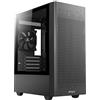 ANTEC NX Series NX500M, Pannello frontale in rete, Tipo-C 3.2 Gen2 Ready, 1 ventola da 120 mm inclusa, Pannelli laterali in vetro temperato, Supporto radiatore da 360 mm, Case da gioco Mini-Tower