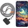 vingarshern Cover TCL 40 NxtPaper 4G Custodia in Silicone Sottile,TCL 40 NxtPaper 4G Cover Antiurto Con Motivo,TCL 40 NxtPaper 4G Case Silicone Con Catena/Cordino per Cellulare,Modèle*06
