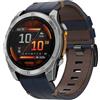 BOJYS Pelle Cinturino per Garmin Fenix 7, 22mm QuickFit in Pelle Cinturino per Fenix 8 47mm/FEnix 7 Pro/7 Solar/7 Pro Solar/6/6 Pro/6 Solar/5/5 Plus/Forerunner 965/955/945/935/Instinct Solar/Instinct 2