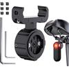 DDJ Supporto per guida sedile compatibile con Garmin Varia e Airtag Bike Mount, impermeabile, antifurto, compatibile con fanale posteriore Garmin Varia RTL510 RTL515 RVR315, supporto retrovisore RearVue