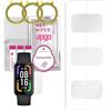 apgo 3x Hydrogel Ultra-Clear Screen Protector per Xiaomi Redmi Smart Band Pro, pellicola idrogel, flessibile, morbida TPU con strato di posizionamento di facile installazione