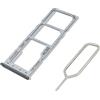 Eonpam Vassoio Carta SIM per (Samsung Galaxy A32 4G) qualità Originale Porta Scheda SIM Ricambio Slot Scheda Memoria SD con Pin della Scheda SIM(Bianco)