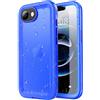 SPORTLINK Cover per iPhone 16e/17e Impermeabile 360 Gradi Antiurto, Blu | Militare Protettiva Rugged Resistente Custodia Antipolvere Subacquea IP68 Waterproof, Fotocamera/Schermo Doppia Protezione