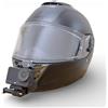 COREmounts Action Cam Chin Mount per casco moto (Single, Shark Spartan RS)