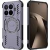 ESHUYI Cover per Xiaomi 17T Pro, Compatibile con Magnetica, Custodia Antiurto Grado Militare con Angoli Airbag, Dissipazione Calore, Ibrida TPU+PC, Viola