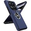LeYi Cover per Xiaomi Redmi Note 14 Pro (5G/4G)/Plus, Blu | Custodia per Cellulare Moderno, Antiturto, Custodia Robusta in Silicone TPU, Adatta per Redmi Note 14 Pro (5g/4g)/Plus