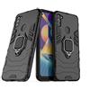 MaiJin Compatibile con Galaxy A11 Cover, Custodia Armor Anello Cavalletto (Funziona con il Supporto Magnetico per Auto) Case Paraurti per Samsung Galaxy A11 (Nero)