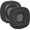 defean Cuscinetti auricolari di ricambio compatibili con cuffie Bluetooth Marshall Major III/IV/V ANC (non compatibili con Marshall Monitor Series), cuscinetti in schiuma ad alta densità con tessuto a