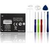 SwarKing Batteria di ricambio CAB31L0000C1 compatibile con Alcatel One Touch 918 OT 918 918S 918N