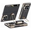 TECSHINE Funda Intelligente in Pelle Vera per Honor Magic V6. Custodia Chiusura Magnetica. Smart-View Cover per Magic V 6